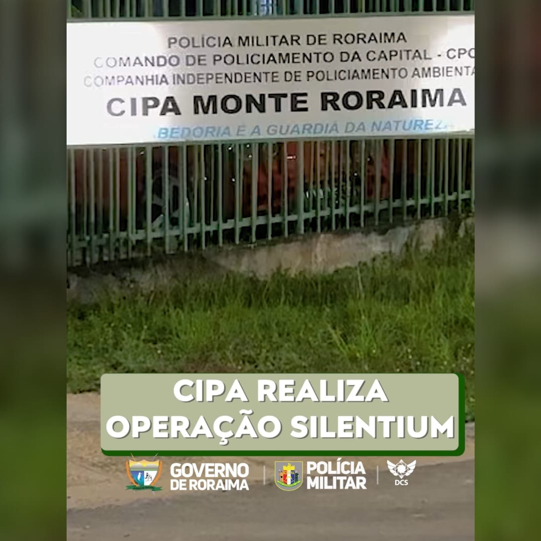 Operação “Silentium” Combate à Poluição Sonora